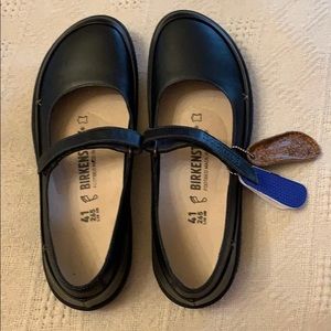 Women’s Birkenstock Iona Natural Leather Black